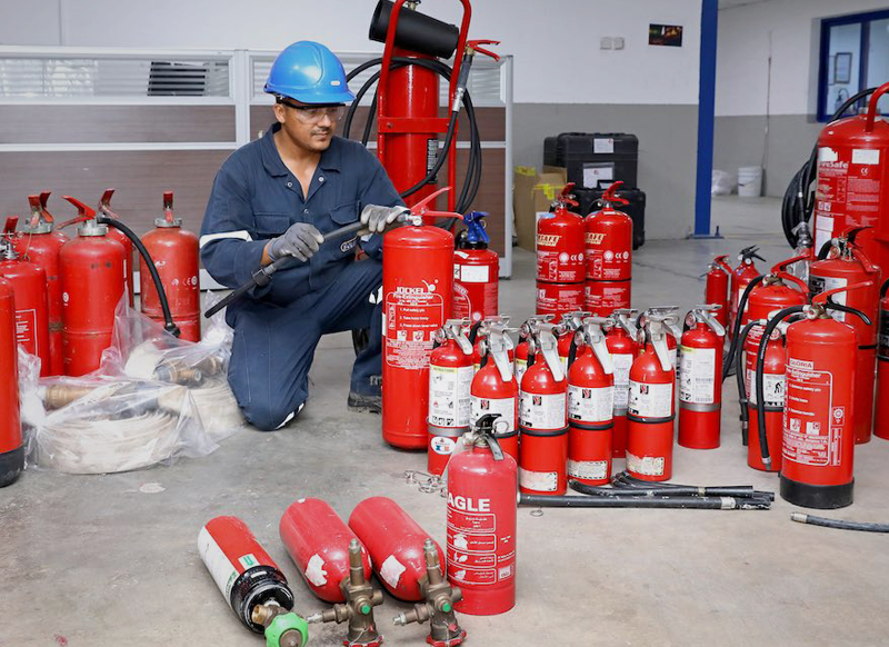 Fire Extinguisher Services in Qatar