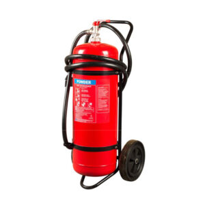 50KG ABC Dry Powder Fire Extinguisher Trolley Type Kite Mark, QCD Approved