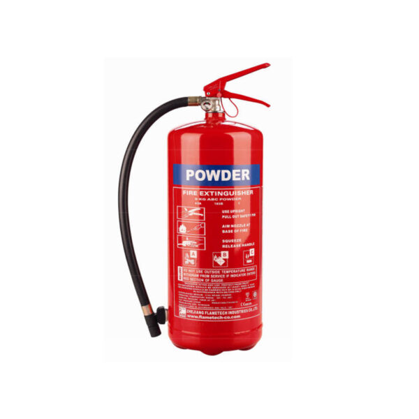 9KG ABC Dry Powder Fire Extinguisher Kite Mark, QCD Approved