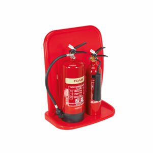 Fire Extinguisher Stand Double