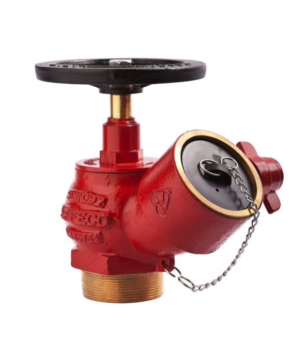 2.5” Oblique Landing Valve Threaded Type QCD Approved